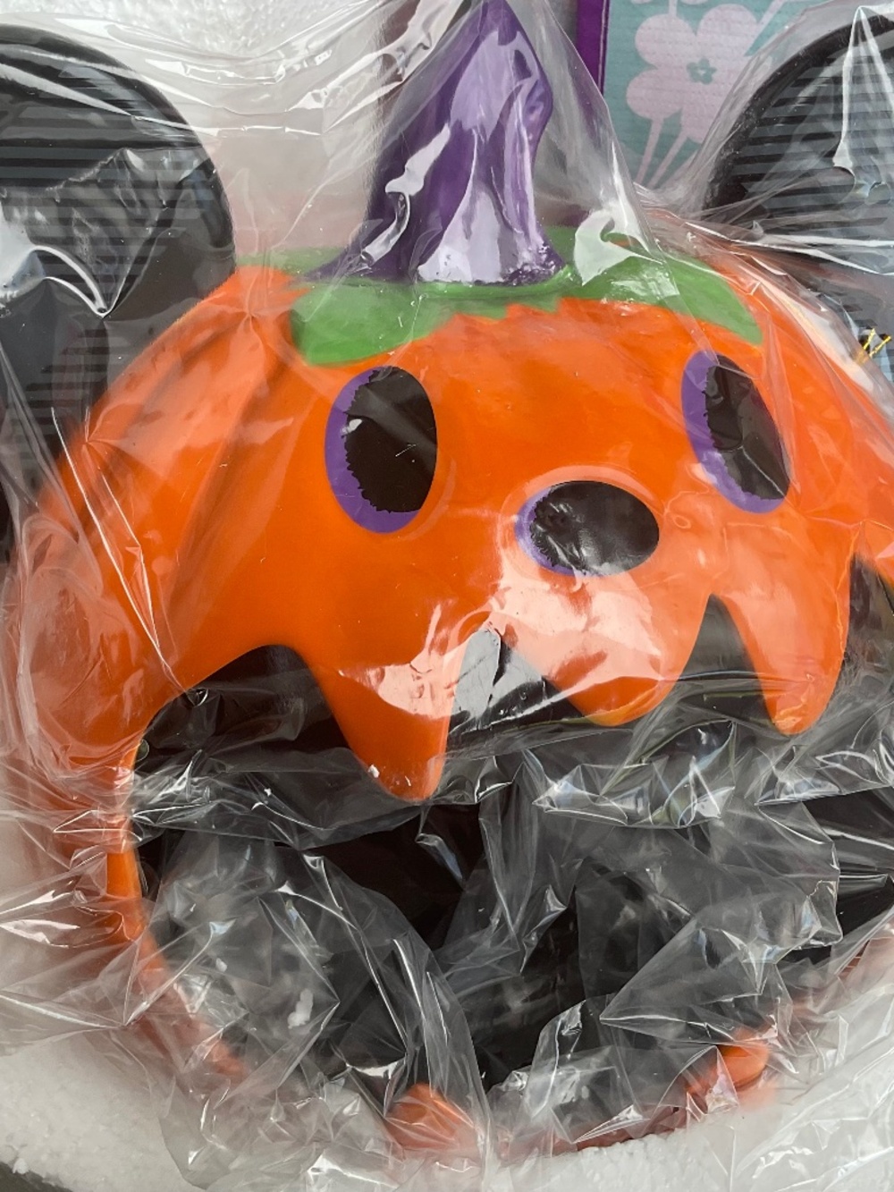 Disney Mickey pumpkin head candy dish